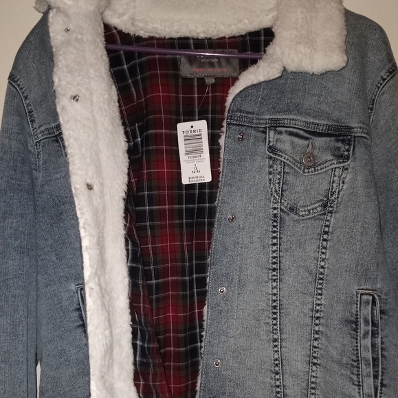 Women's denim jacket - Picture 3 of 4